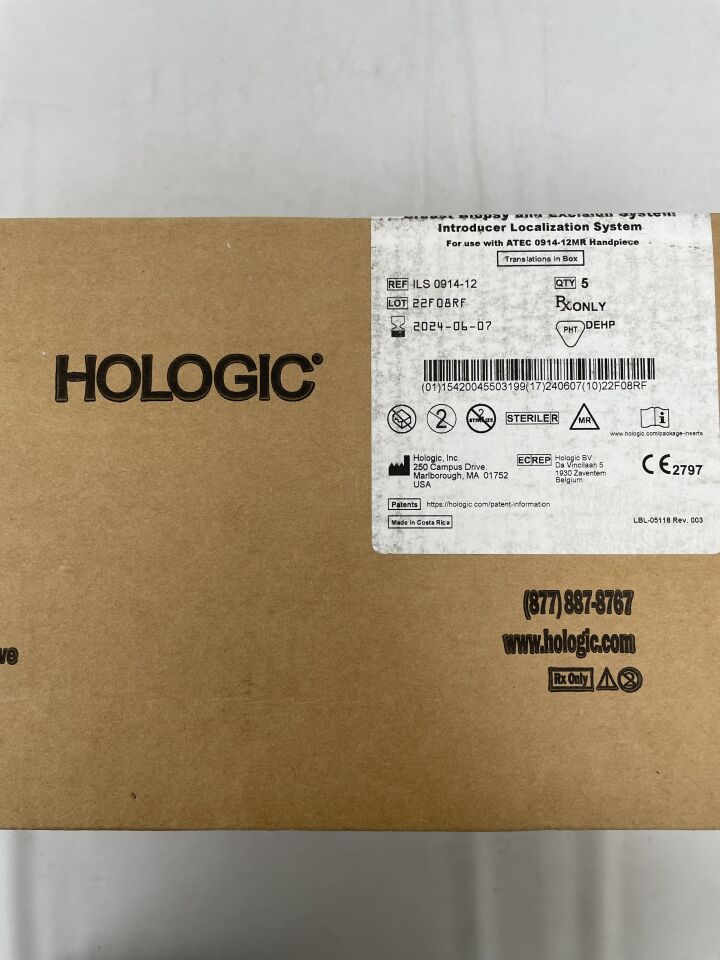 ILS 0914-12 - HOLOGIC - 9G Petite Introducer Localization Set for ATEC 0914-12MR, (BX/5) - ( Expiry Date: 2024-06-07 )