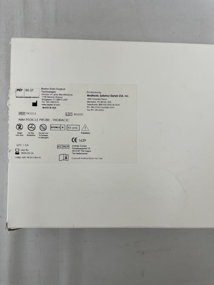 PK1013 - MEDTRONIC - Pedicle Access Needle- NIM Pedicle Probe Thoracic, (BX/1) - ( Expiry Date: 2024-02-26 )