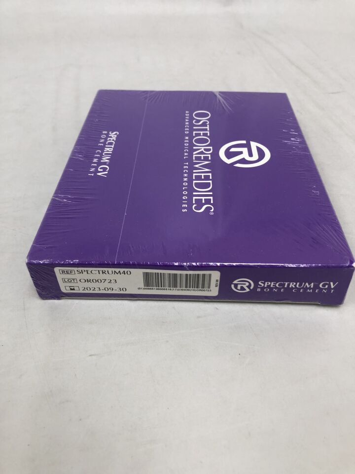 SPECTRUM40 - OSTEOREMEDIES - Spectrum GV Bone Cement, (BX/1) - ( Expiry Date: 2023-09-30 )