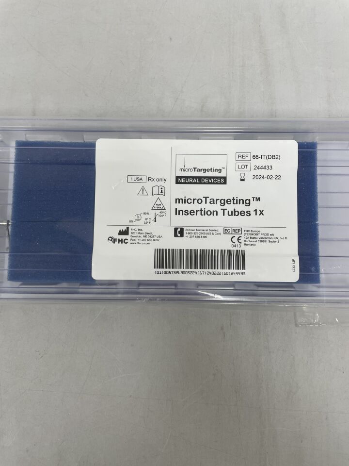 66-IT(DB2) - FHC - microTargeting Insertion Tube, (EA) - ( Expiry Date: 2024-02-22 )