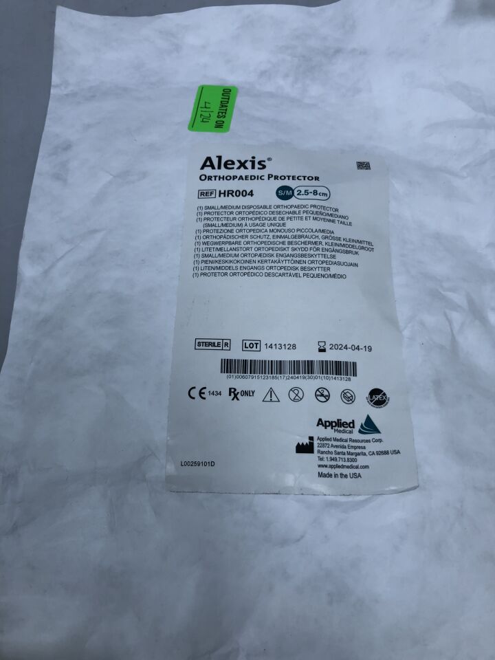 HR004 - APPLIED - Alexis Rigid Orthopedic Protector, Small / Medium, (EA) - ( Expiry Date: 2023-01-09 )