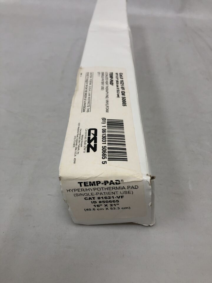1621-VF - CINCINNATI SUB-ZERO - TEMP-PAD, Hyper/Hypothermia Pad, 40.6cm x 53.3cm, (BX) - ( Expiry Date: 2099-01-01 )