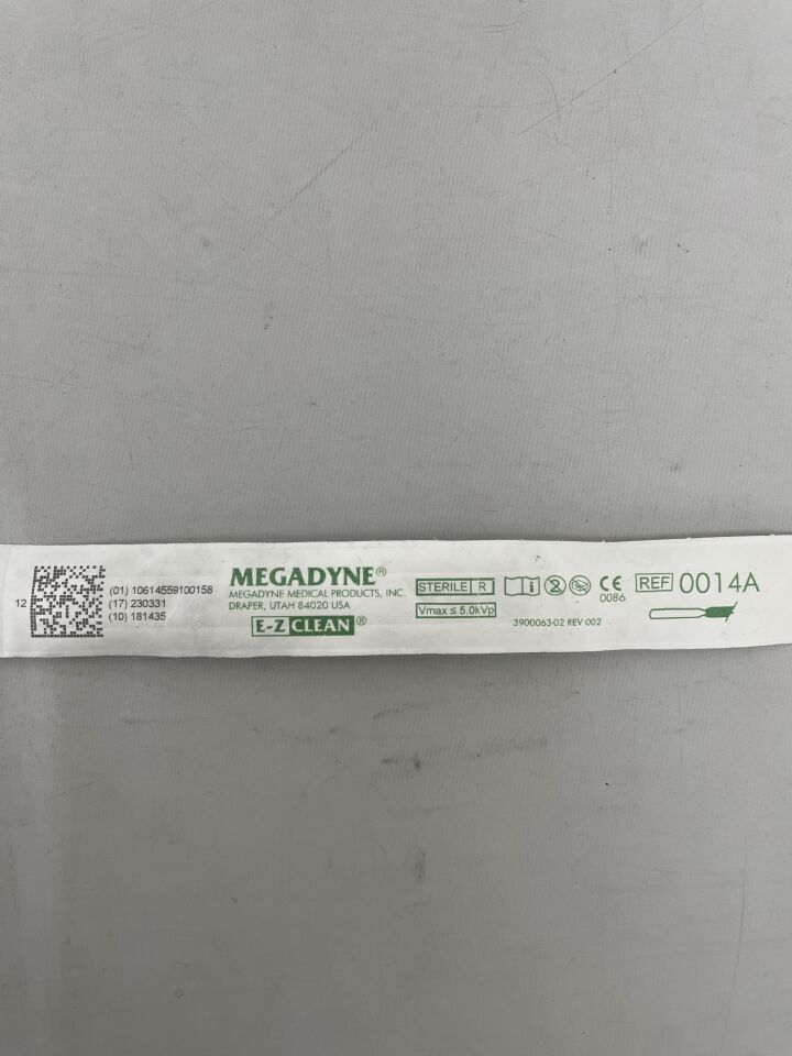 0014A - ETHICON - megadyne e-z clean blade electrode, 4.0in, (EA) - ( Expiry Date: 2023-03-31 )
