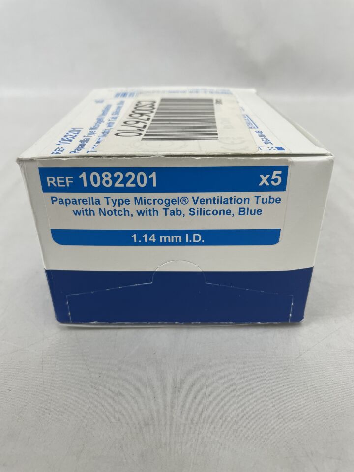 1082201 - MEDTRONIC - Paparella Type Microgel Ventilation Tube 1.14mm , (BX/5) - ( Expiry Date: 2023-10-09 )