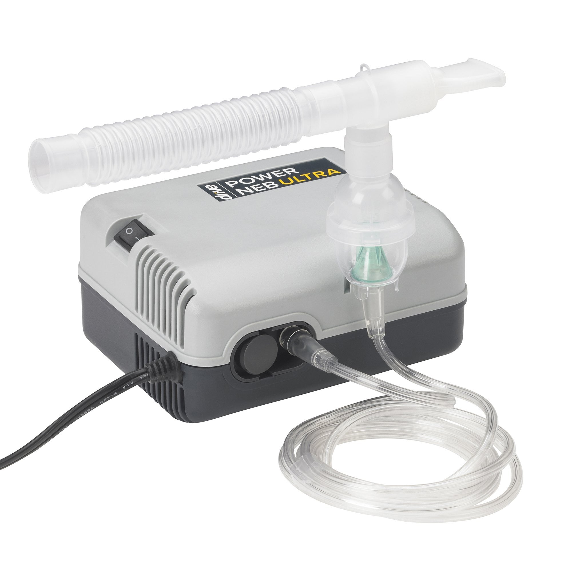 851747 - Drive - Drive Compressor Nebulizer System Small Volume Medication Cup Adult / Pediatric Mouthpiece Delivery, 18080, Pack of 1, (EA)