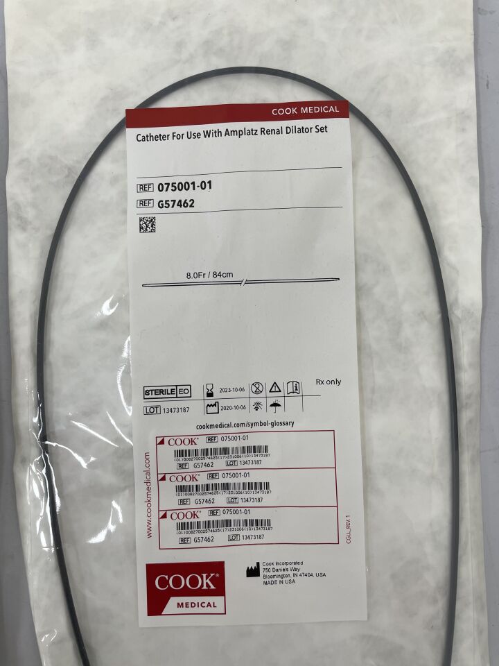 G57462 - COOK - Catheter for use with Amplatz Renal Dilator Set, (EA) - ( Expiry Date: 2023-10-06 )