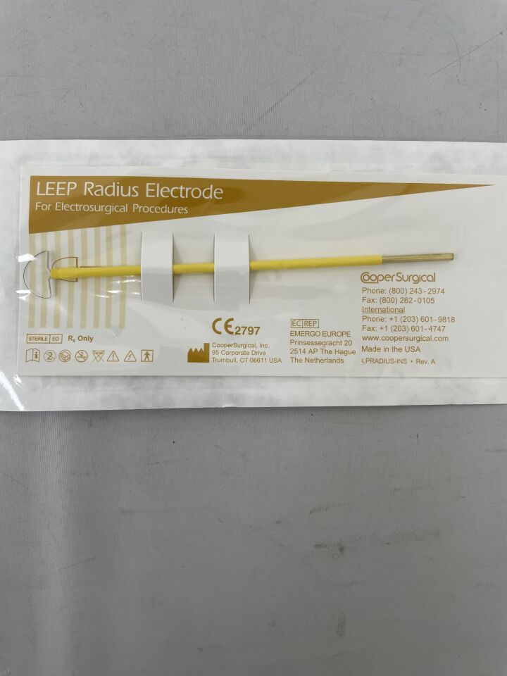 R1507 - COOPER SURGICAL - LEEP Medium Radius Loop Electrode 1.5cm x 0.7cm, () - ( Expiry Date: 2024-03-19 )