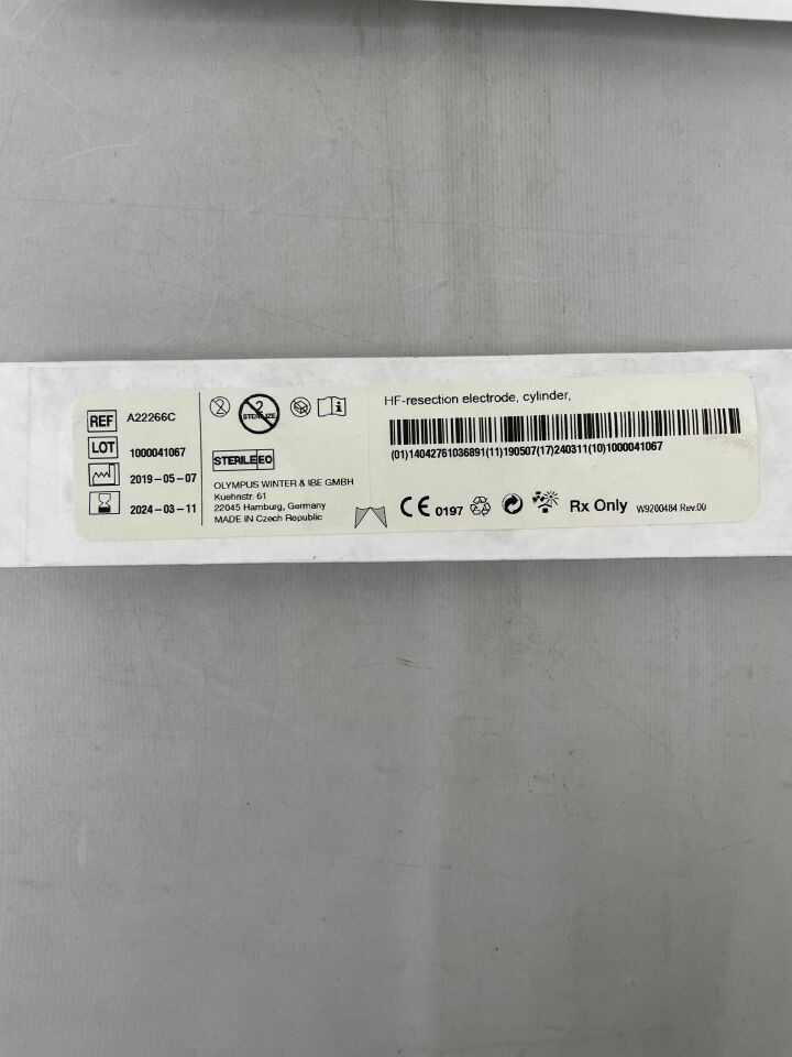 A2226C - OLYMPUS - HF Resection Electrode: Cylinder, (EA) - ( Expiry Date: 2024-03-11 )