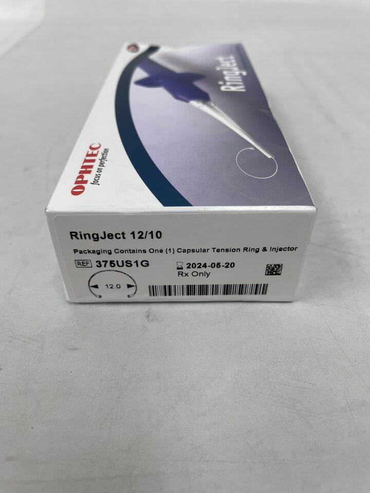 375US1G - OPHTEC - RingJect Pre-Loaded Disposable CTR Injector, (BX/1) - ( Expiry Date: 2024-05-20 )
