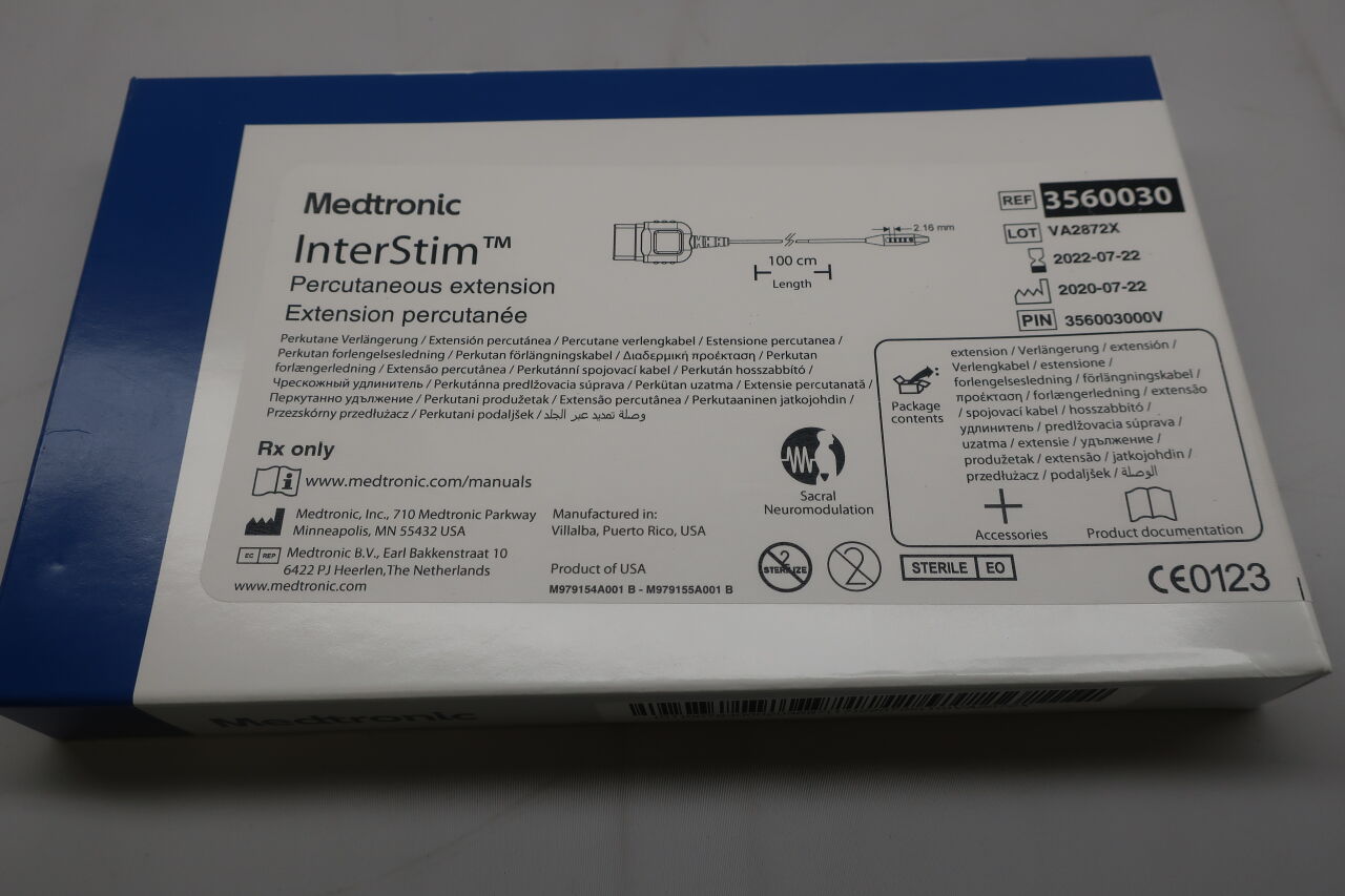 3560030 - MEDTRONIC - InterStim Percutaneous Extension 2.16mm x 100cm, () - ( Expiry Date: 45328 )