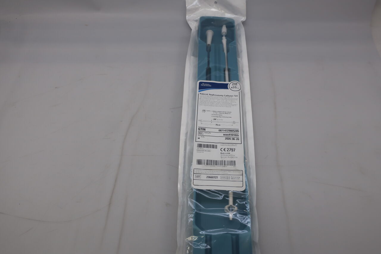 410102 - BOSTON SCIENTIFIC - Catéter de nefrostomía Malecot, 20 F x 35 cm (unidad) - (Fecha de caducidad: 26/06/2026)