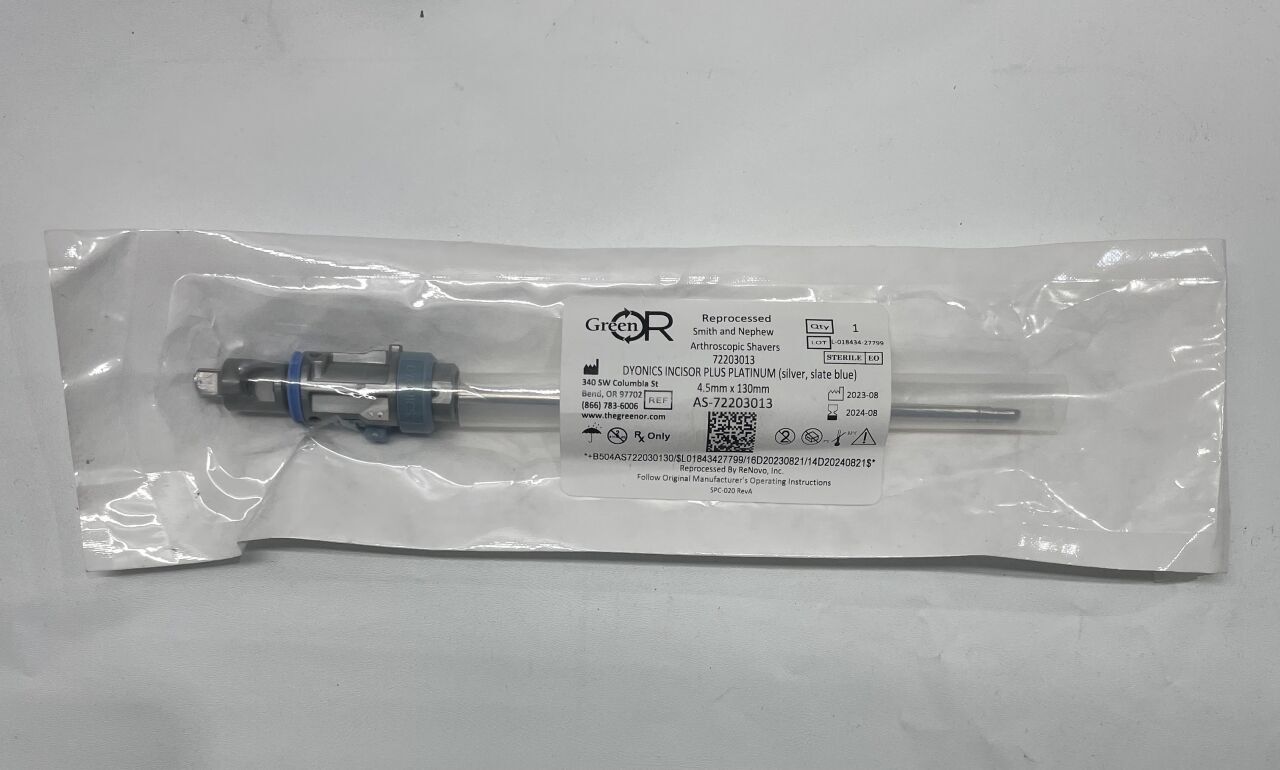 REPAS-72203013 - SMITH &amp; NEPHEW - Rasurador artroscópico reprocesado de 5,5 mm (plata, naranja), (unidad) - (fecha de caducidad: 04/05/2028)
