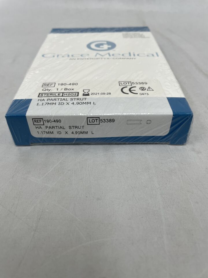190-490 - GRACE MEDICAL - HA PARTIAL STRUT, 1.17 x 4.90mm, (EA) - ( Expiry Date: 2021-09-28 )