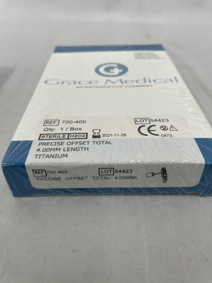 700-400 - GRACE MEDICAL - Precise Offset Total, 4.0mml, (EA) - ( Expiry Date: 2021-11-28 )