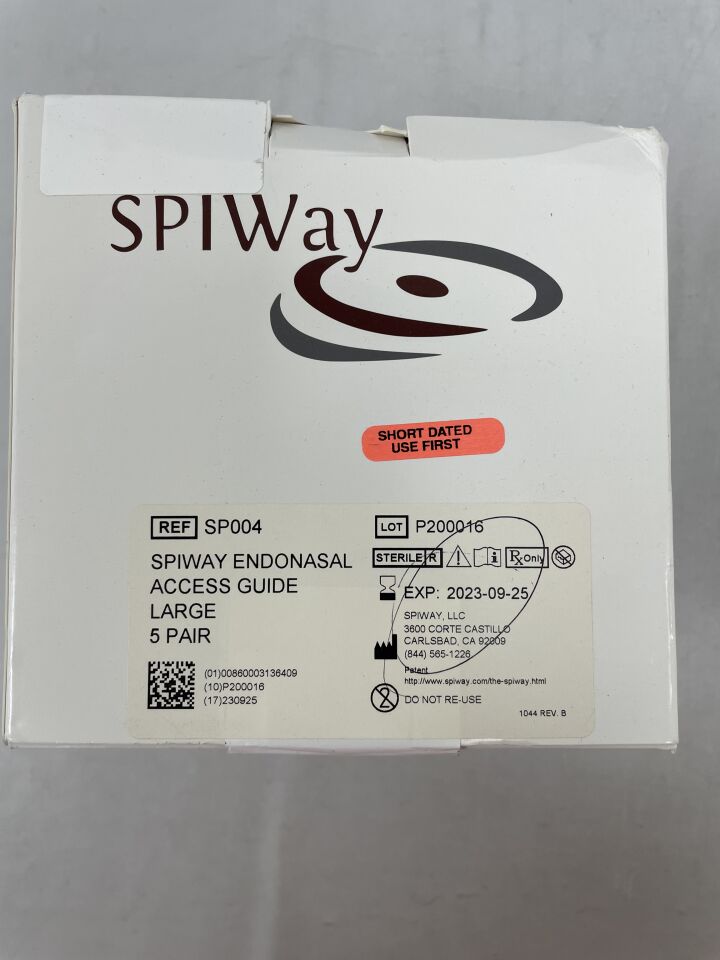 SP004 - SPIWAY - Endonasal Access Guide Large, (BX/5) - ( Expiry Date: 2023-09-25 )