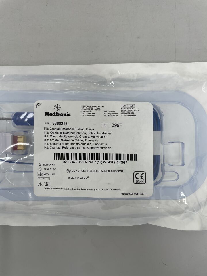 9660215 - MEDTRONIC - Cranial Reference Frame, Driver, () - ( Expiry Date: 2024-04-01 )