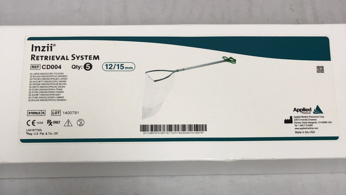 CD004 - APPLIED MEDICAL - Large Endoscopic Pouch, 12/15mm, ()