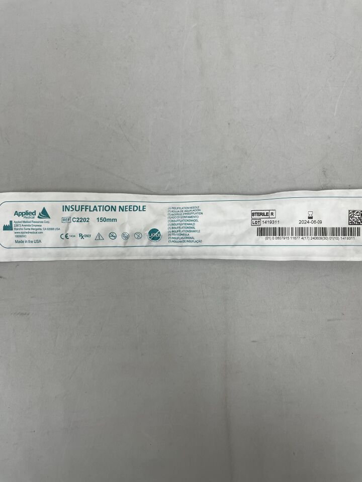 C2202 - APPLIED MEDICAL - Insufflation Needle: 150mm, () - ( Expiry Date: 2024-06-09 )