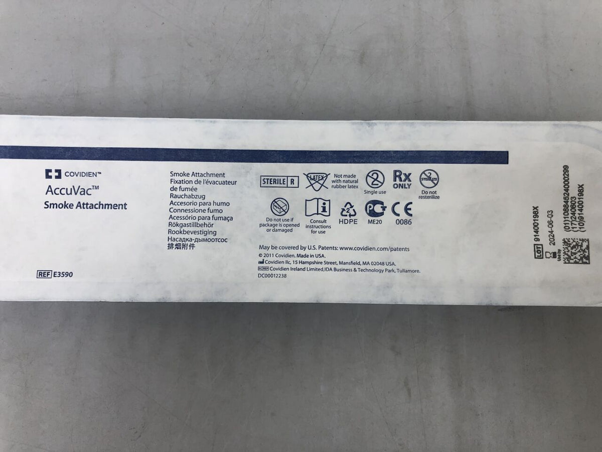 E3590 - COVIDIEN - AccuVac Smoke Attachment, (EA)