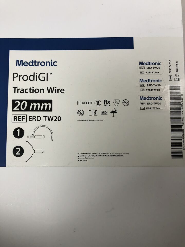 ERD-TW20 - COVIDIEN - ProdiGi Traction Wire 20mm, (BX/1) - ( Expiry Date: 2023-04-22 )