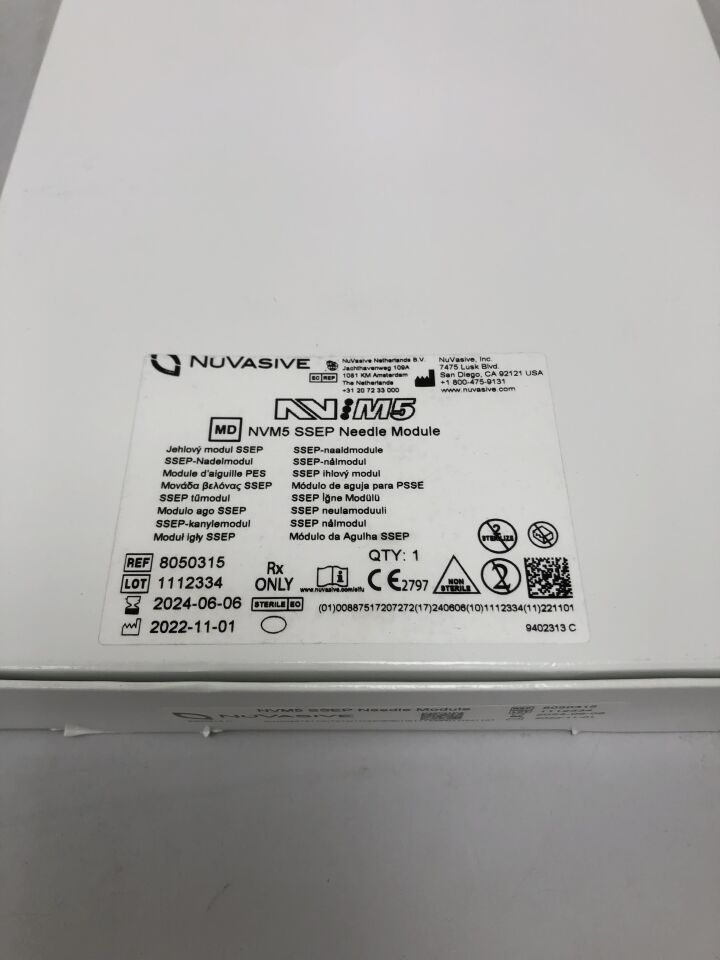 8050315 - NUVASIVE - SSEP Needle Module, (BX/1) - ( Expiry Date: 2024-06-06 )