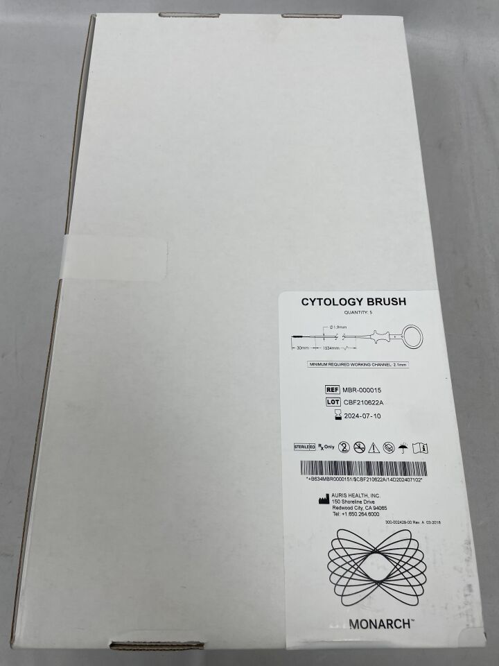 MBR-000015 - AURIS - Cytology Brush 1.9mm X 1564mm, (BX/5) - ( Expiry Date: 2024-07-10 )