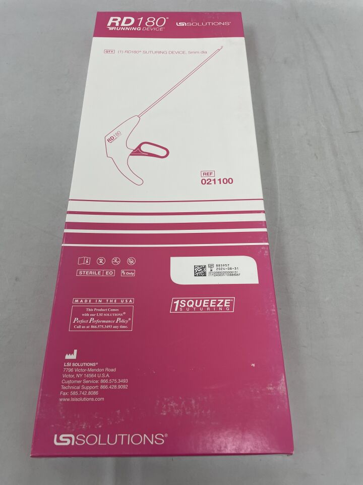 21100 - LSI SOLUTIONS - RD180 5mm Running Device, (BX/1) - ( Expiry Date: 2024-08-31 )