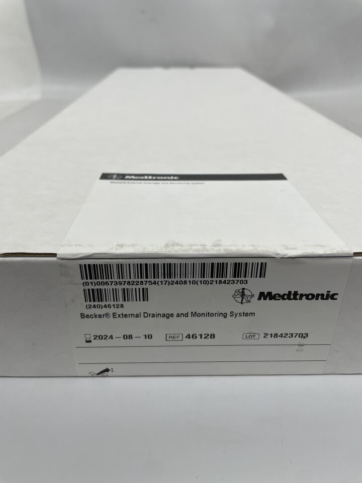 46128 - MEDTRONIC - Becker External Drainage and Monitoring System, (BX/1) - ( Expiry Date: 2024-08-10 )