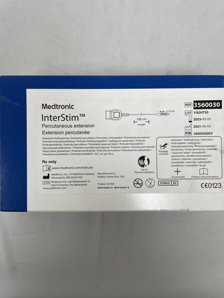 3560030 - MEDTRONIC - InterStim Percutaneous Extension 2.16mm x 100cm, () - ( Expiry Date: 2023-11-11 )
