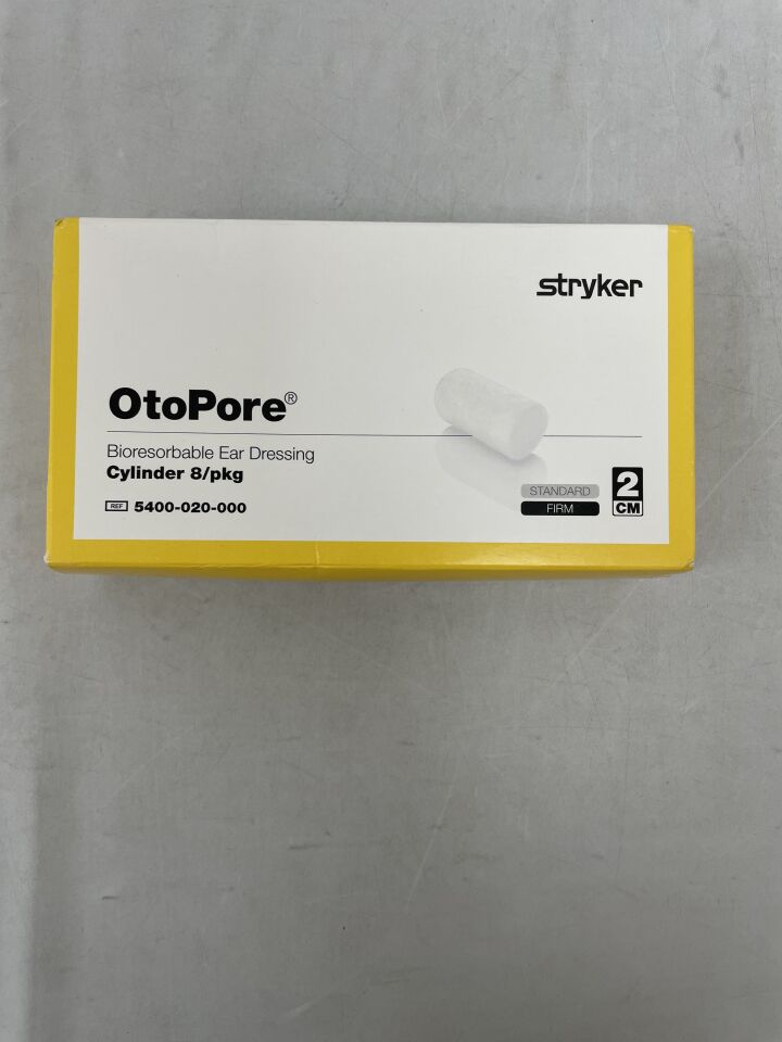5400-020-000 - STRYKER - OtoPore Ear Cylinder, Firm, (BX/8) - ( Expiry Date: 2023-11-03 )