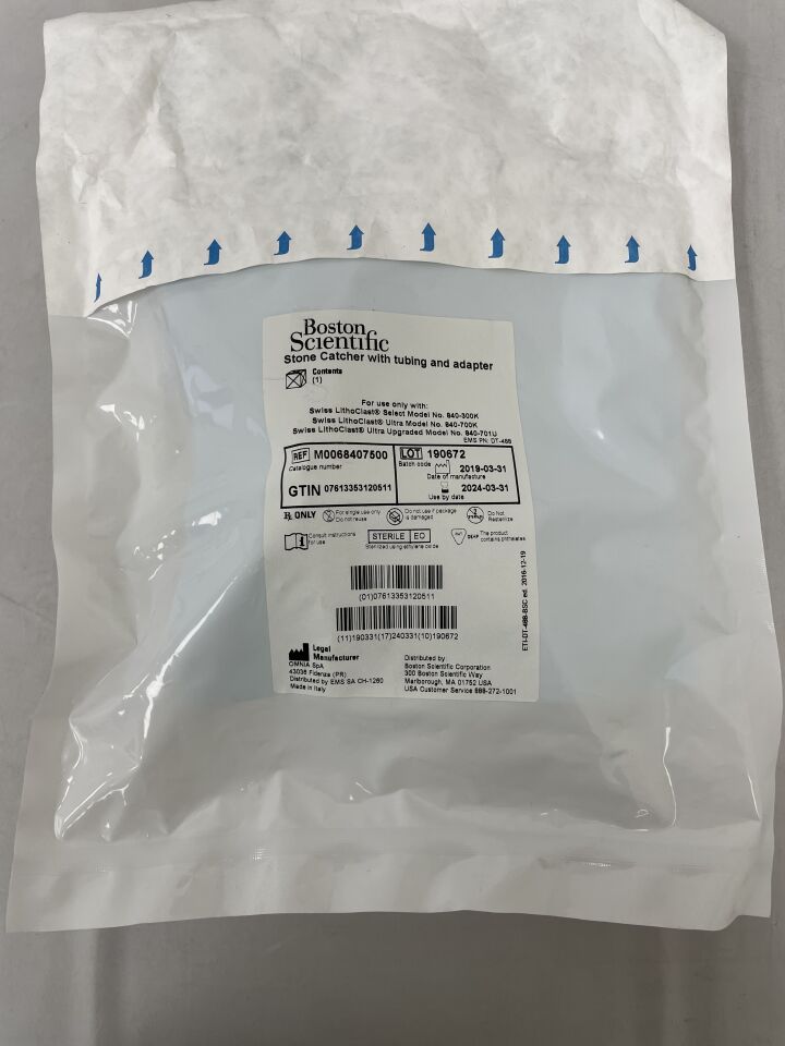 8407500 - BOSTON SCIENTIFIC - stone catcher with tubing and adapter, (EA) - ( Expiry Date: 2024-03-31 )
