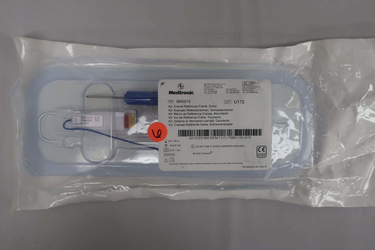 9660215 - MEDTRONIC - Kit, Cranial Reference Frame, Driver, () - ( Expiry Date: 2024-04-01 )