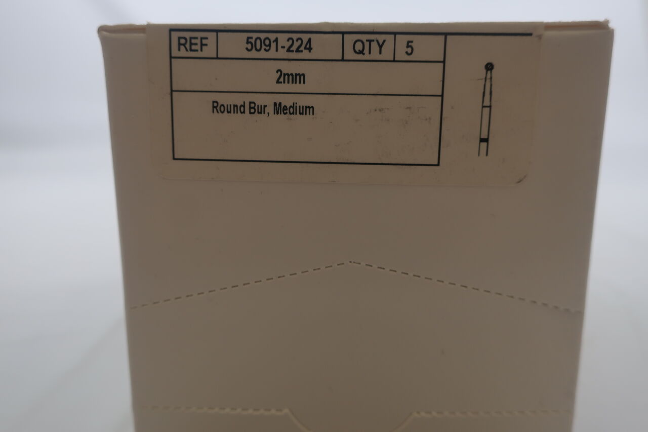 5091-224 - CONMED - Round Bur, Medium 2mm, (EA) - ( Expiry Date: 2024-08-15 )