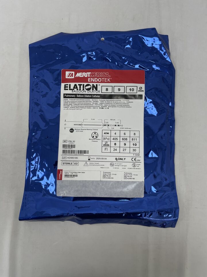 P8L30/A - MERIT - Balón dilatador pulmonar Elation de 8-9-10 mm x 3 cm (unidad) - (Fecha de caducidad: 04/09/2025)