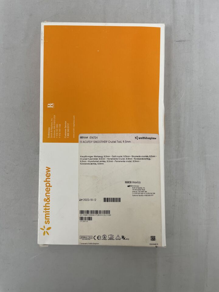 14724 - SMITH & NEPHEW - Acufex Smoother Crucial Tool 9.5mm, (BX/1) - ( Expiry Date: 2023-10-12 )