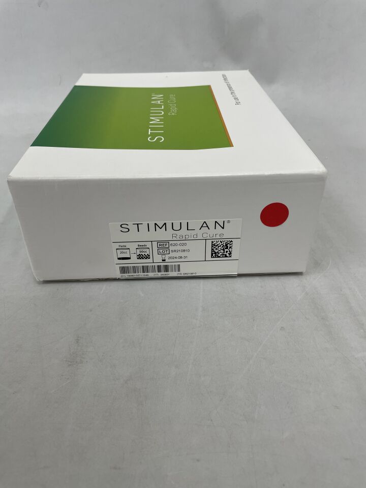 620-020 - BIOCOMPOSITES - Stimulan Sterile Rapid Cure, 20 cc Paste Volume, 50 cc Bead Volume, (BX/1) - ( Expiry Date: 2024-08-31 )