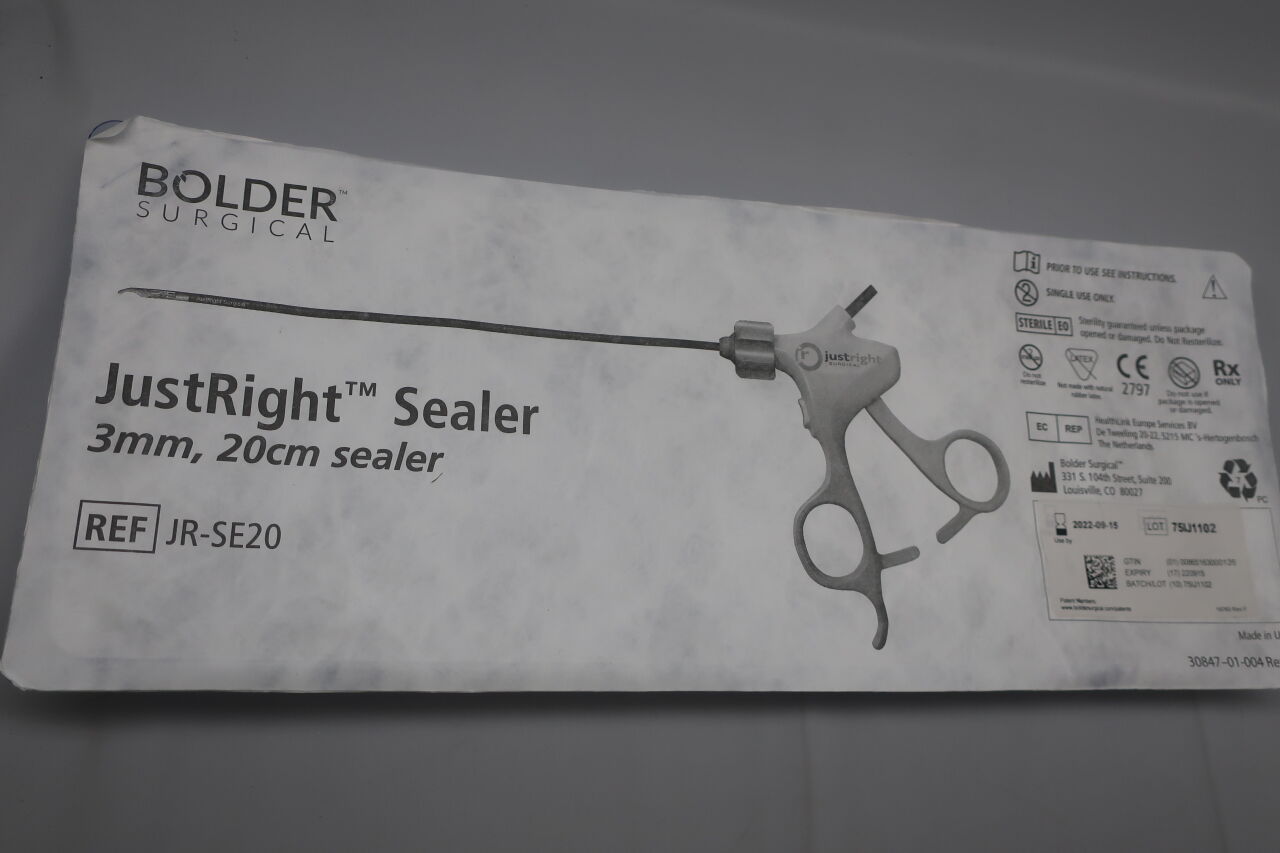 JR-SE20 - BOLDER SURGICAL - JustRight Sealer 3mm/20cm, (EA) - ( Expiry Date: 2023-08-23 )
