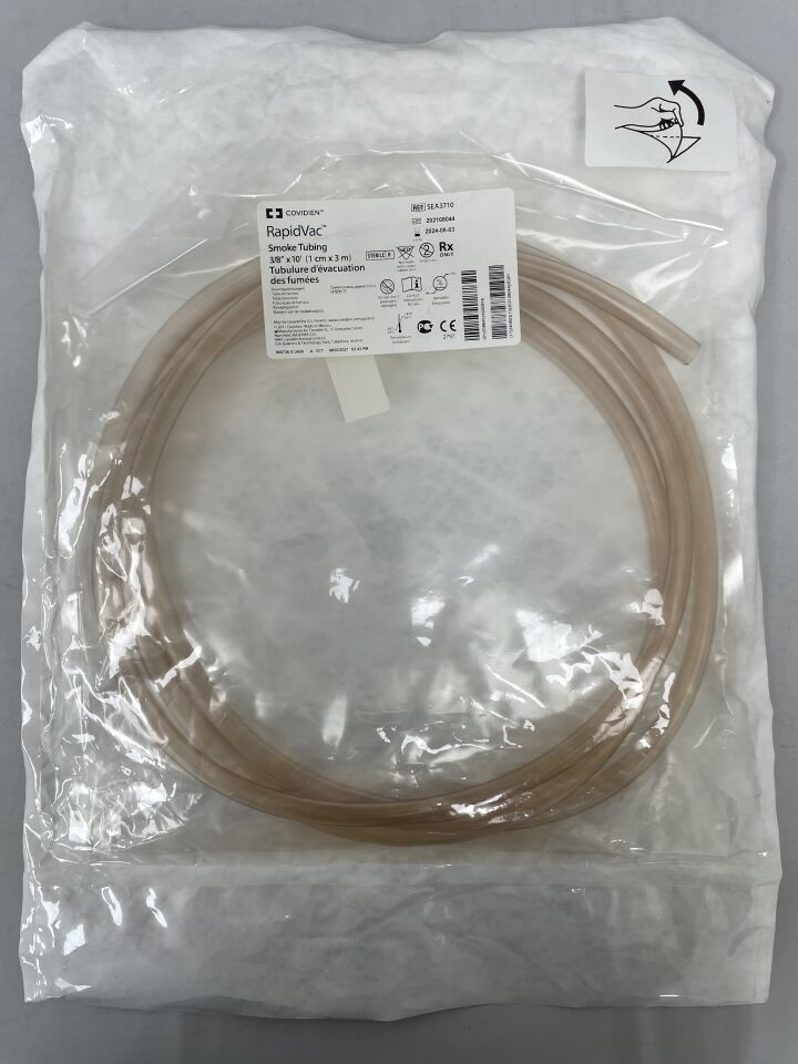SEA3710 - COVIDIEN - Smoke Tubing 3/8"x10' (1CM x 3M), () - ( Expiry Date: 2024-08-03 )