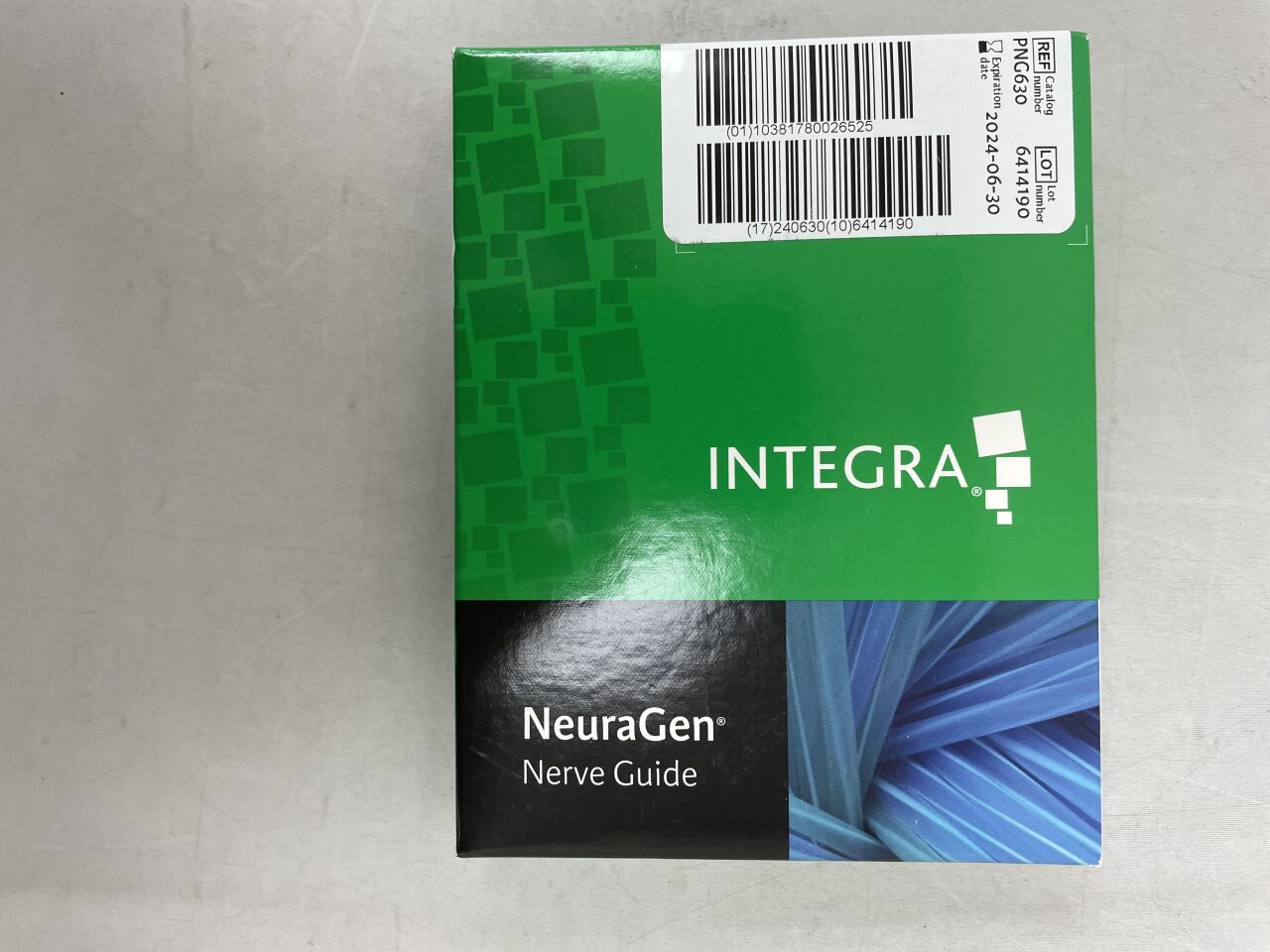 PNG630 - INTEGRA - NeuraGen Nerve Guide 6mm ID, Length 3cm, (BX/1) - ( Expiry Date: 2024-06-30 )