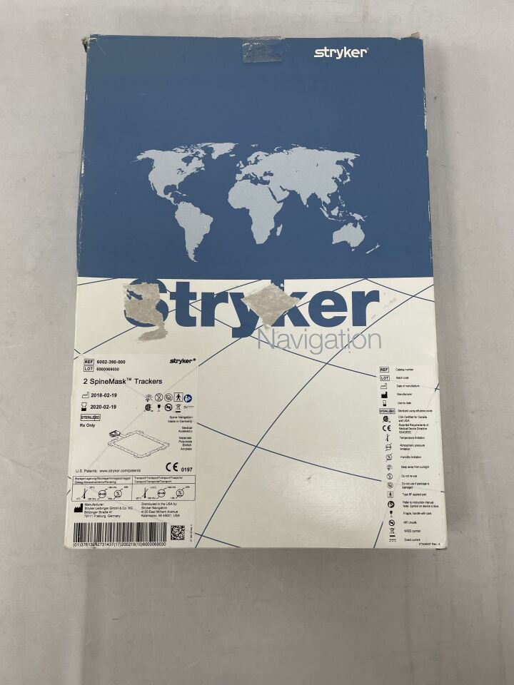 6002-390-000 - STRYKER - SpineMask Trackers, (BX/2) - ( Expiry Date: 2020-02-19 )