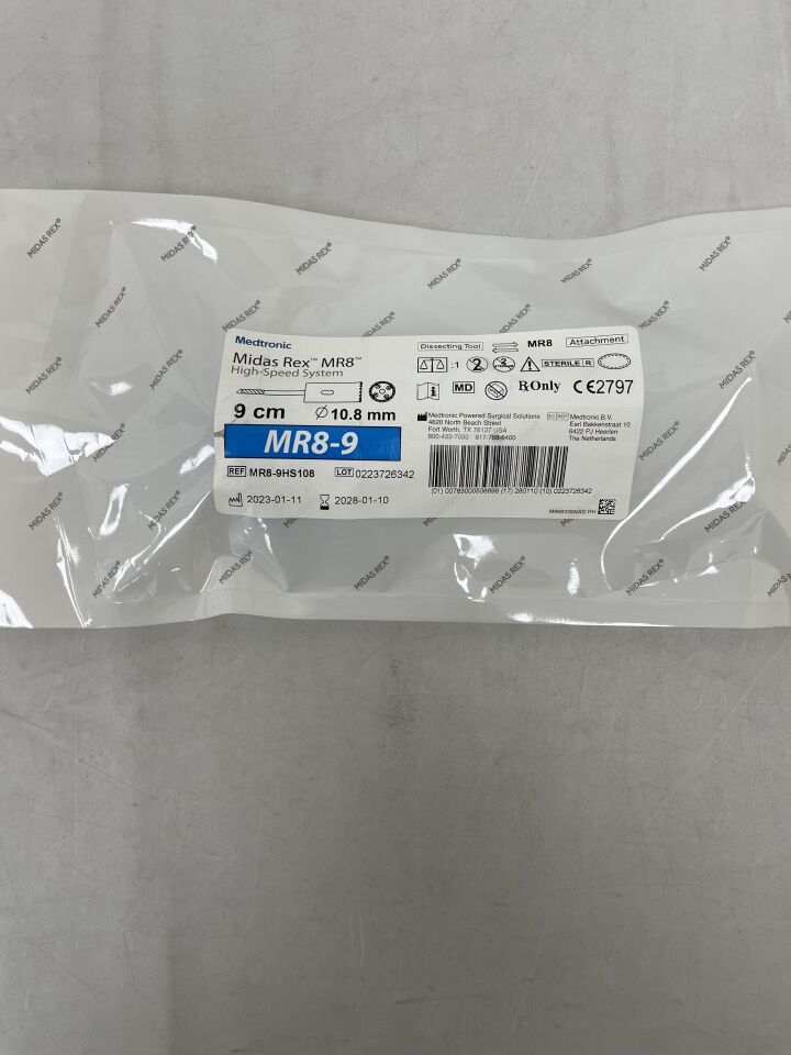 MR8-9HS108  -  MEDTRONIC  -  Midas Rex Legend Hole Saw 9cm x 10.8mm , ( EA )  -  ( Expiry Date : 2028-01-10 )