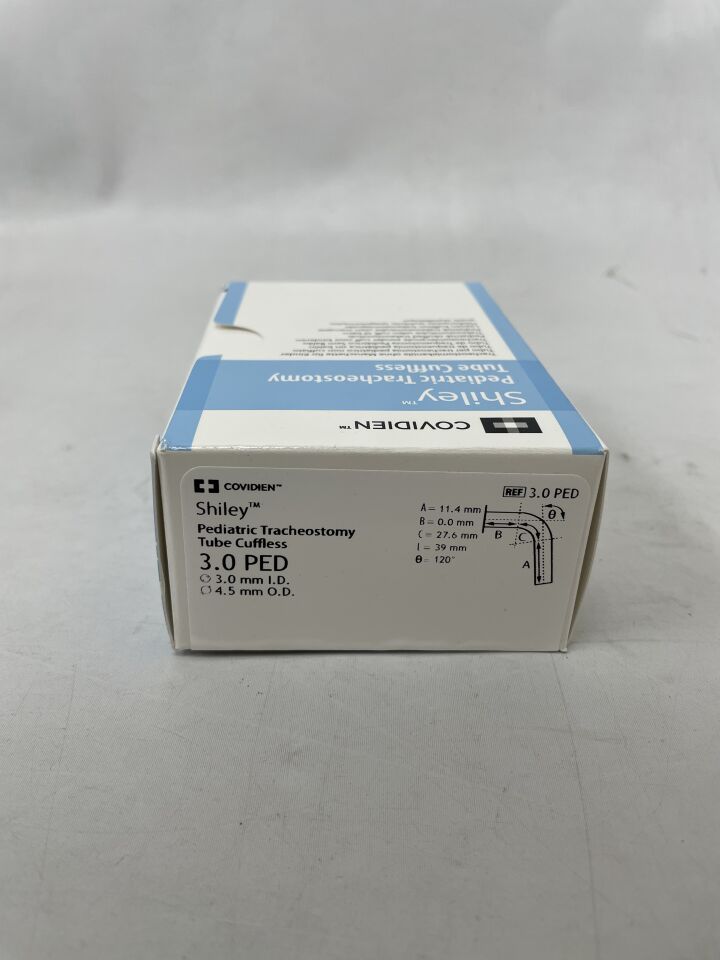 3.0 PED - COVIDIEN - shiley - 3.0 ped, (BX/1) - ( Expiry Date: 2023-08-22 )