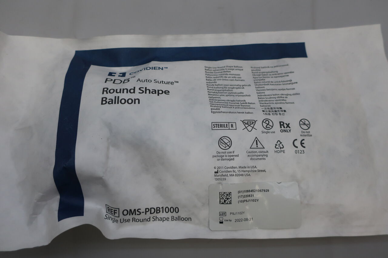 OMS-PDB1000 - COVIDIEN - Spacemaker PDB Dissection Balloon, Large, Round Shape, () - ( Expiry Date: 2022-11-30 )