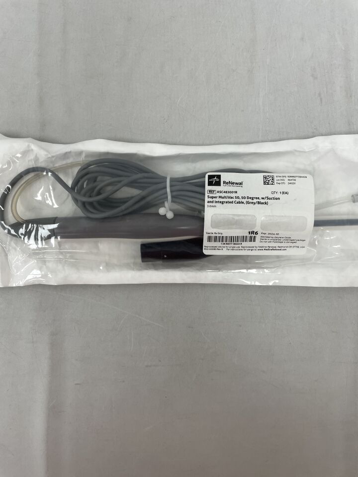 ASC483001R - MEDLINE - Super MultiVac 50, 50 With Suction And Integrated Cable, (EA) - ( Expiry Date: 2024-10-31 )