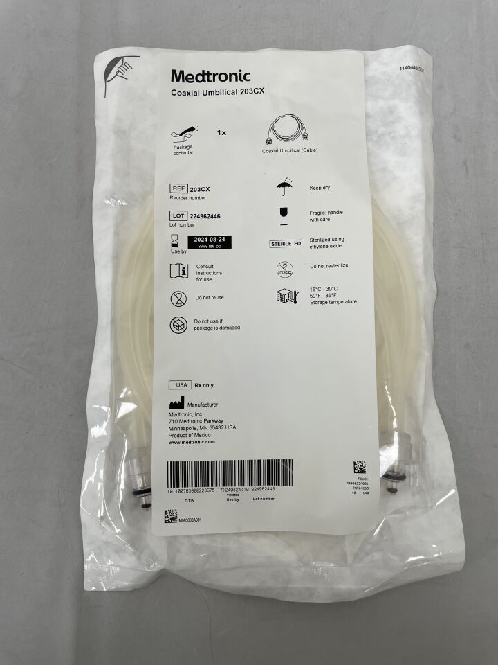 203CX - MEDTRONIC - Coaxial Umbilical Cable, (EA) - ( Expiry Date: 2024-08-24 )