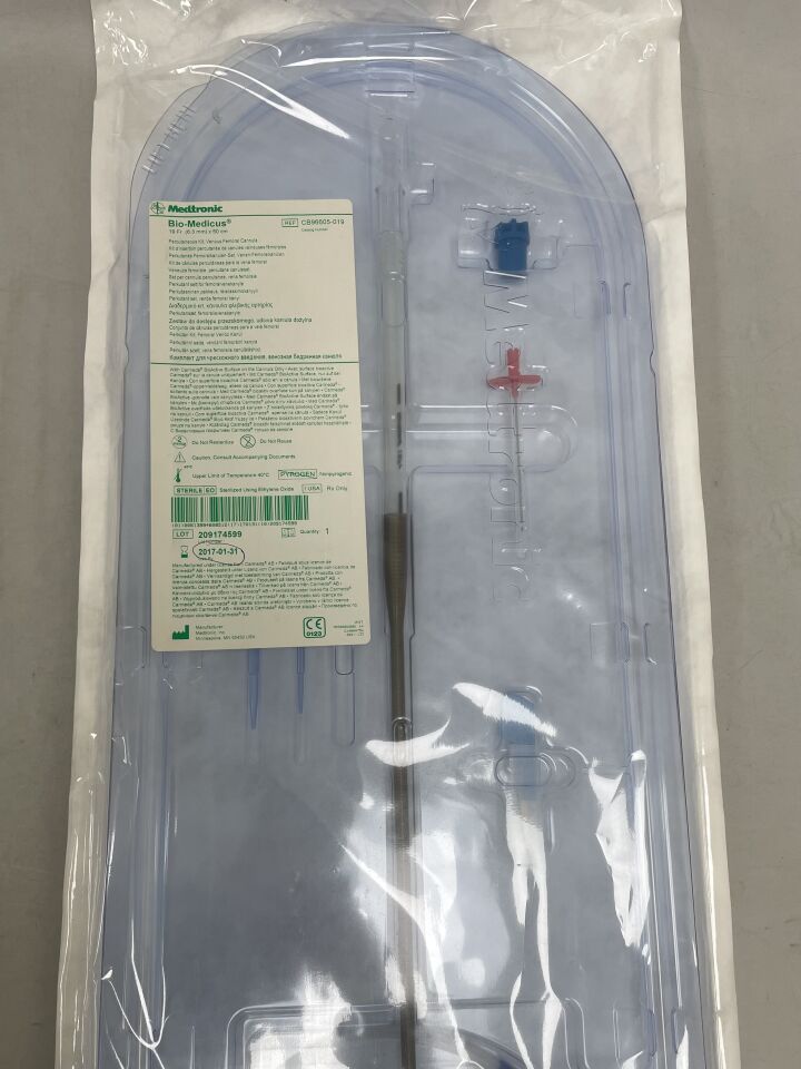 CB96605-019 - MEDTRONIC - Bio-Medicus Femoral Venous Cannula Kit, 19Fr x 50cm, (EA) - ( Expiry Date: 2017-01-31 )