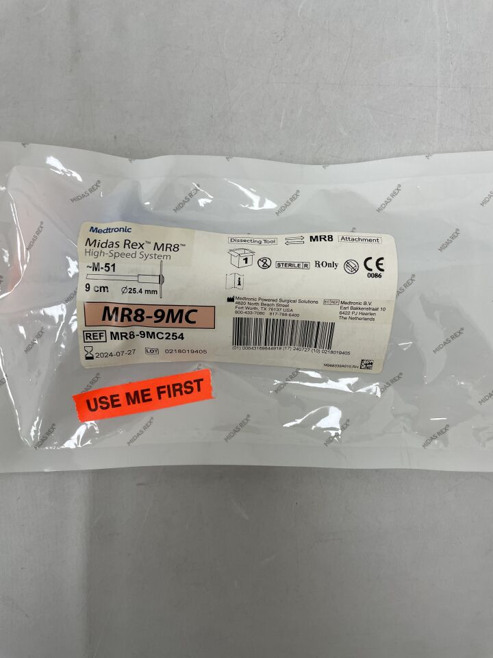 MR8-9MC254 - MEDTRONIC - Midas Rex MR8 Metal Cutter Diamond Wheel 9cm, 25.4mm, () - ( Expiry Date: 2024-07-27 )