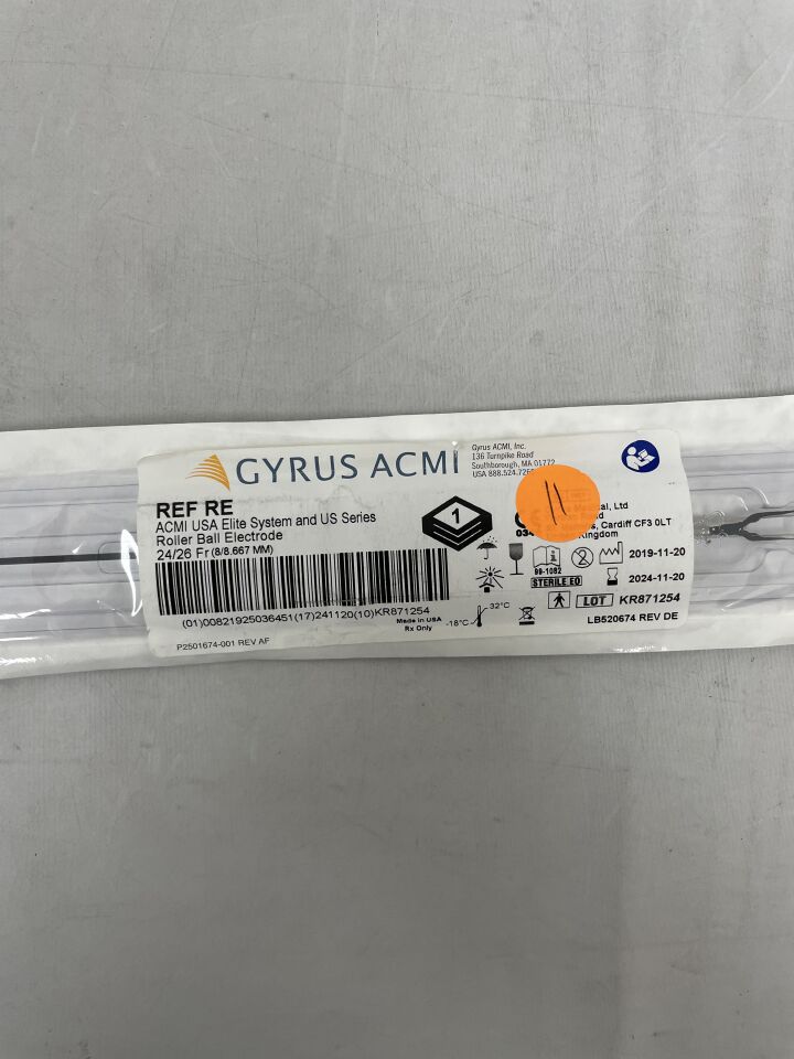 RE - GYRUS - Gyrus ACMI Elite System Roller Ball Electrode, 24/26 Fr Size, ()