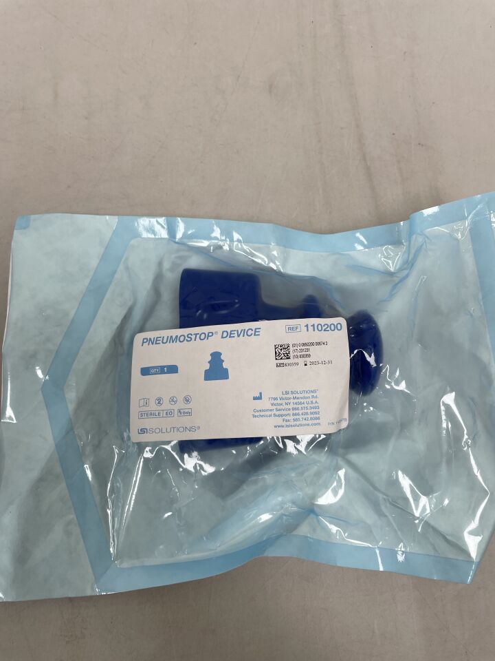 110200 - LSI - Pneumostop Device, (EA) - ( Expiry Date: 2023-12-31 )