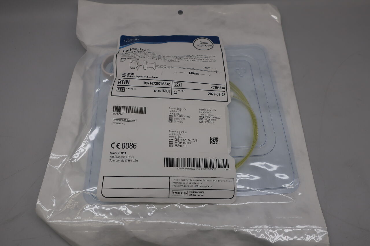1600 - BOSTON SCIENTIFIC - Cellebrity Cytology Brush 2.0mm x  1.0mm x 140cm, () - ( Expiry Date:  )